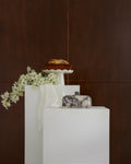 CoTheory Cameo Oblong Cake Tray - Viola Calacatta
