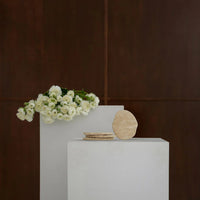 CoTheory Anchor Stone Coasters beige travertine set of four protecting surfaces with elegant design