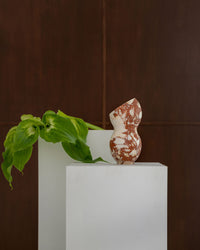 CoTheory Eternity Circular Sculpture - Brown Calacatta