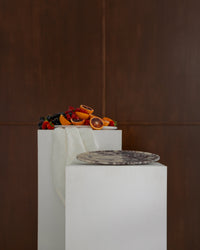 CoTheory Debut Oval Dish - Viola Calacatta