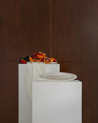 CoTheory Debut Oval Dish - White Onyx