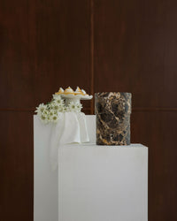 CoTheory Embrace Table Holder - Brown Emperador