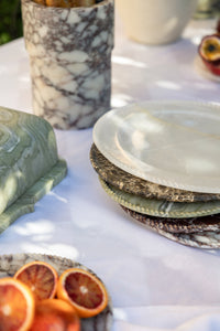 CoTheory Debut Oval Dish - Rosso Levanto