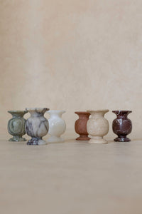 CoTheory Keepsake Bud Vase - White Onyx