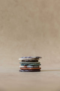 CoTheory Anchor Stone Coasters - Rosso Levanto