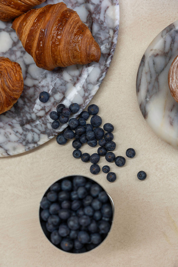 CoTheory Debut Oval Dish - Viola Calacatta