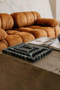 CoTheory Marble Tray, Scalloped Tray - Verdi Alpi
