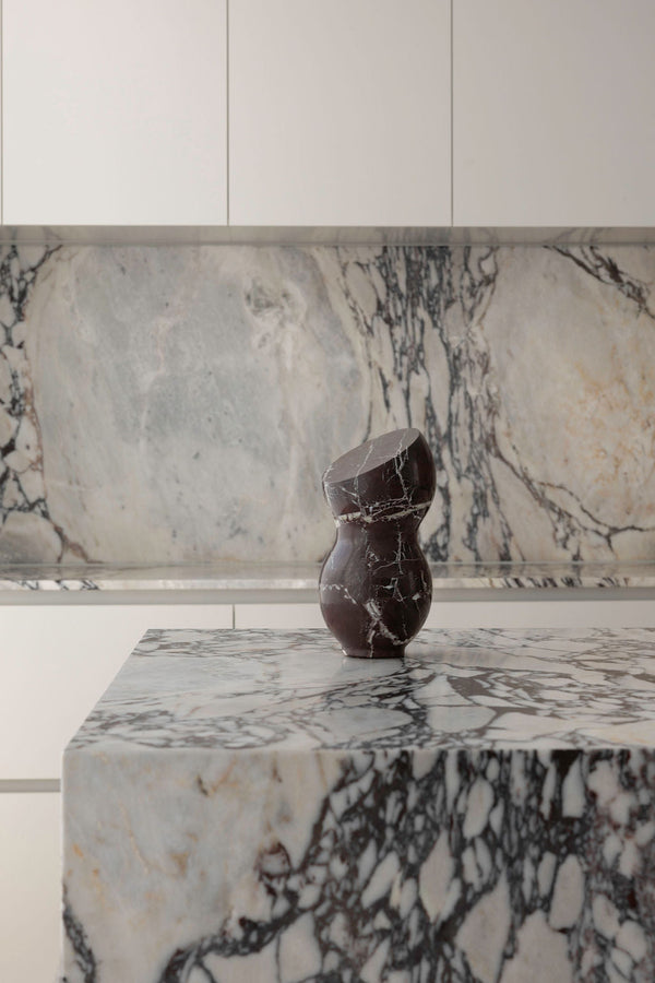 CoTheory Eternity Circular Sculpture - Rosso Levanto