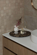 CoTheory Debut Oval Dish - Brown Emperador