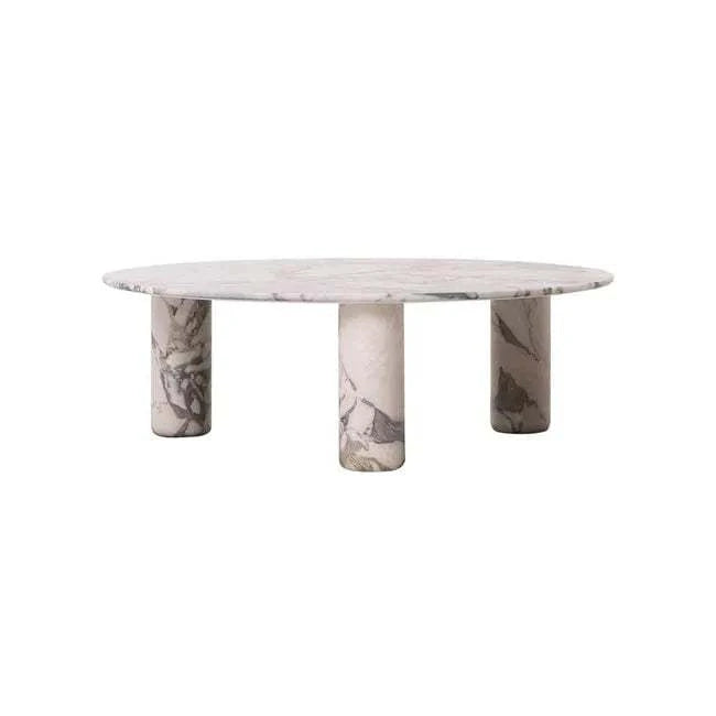 Globe West Coffee Tables Globe West Atlas Orbit Coffee Table - Natural Ocean Marble