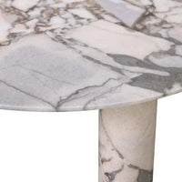 Globe West Coffee Tables Globe West Atlas Orbit Coffee Table - Natural Ocean Marble