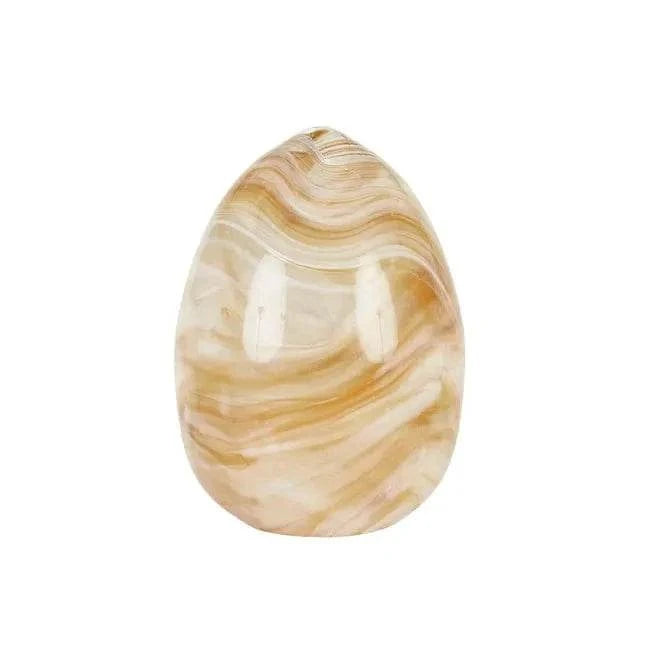 Norsu Interiors Boden Ellipse Sculpture Large - Amber Swirl