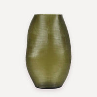GlobeWest Boden Form Vase - Large - Olive Green