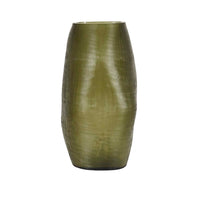 GlobeWest Boden Form Vase - Large - Olive Green