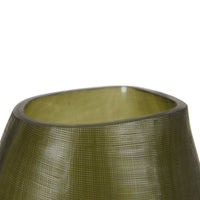 GlobeWest Boden Form Vase - Large - Olive Green