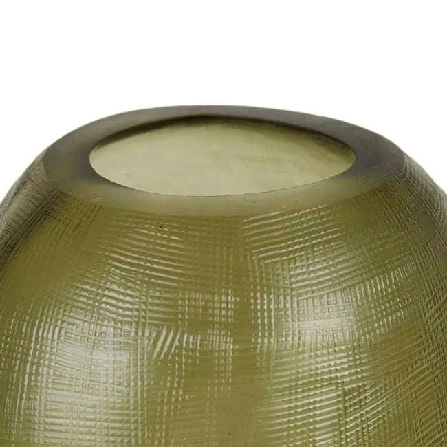 Globe West Vases GlobeWest Boden Form Vase - Small, Olive Green