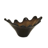 GlobeWest Boden Juniper Bowl - Dark Amber, styled in a room setting