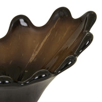 GlobeWest Boden Juniper Bowl - Dark Amber, styled in a room setting