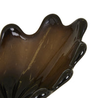 GlobeWest Boden Juniper Bowl - Dark Amber, styled in a room setting