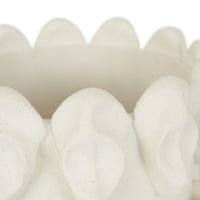 GlobeWest Forme Hyacinth Vase - Ivory