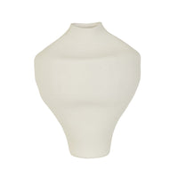 GlobeWest Forme Rina Vase - White