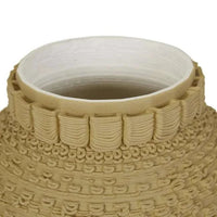 GlobeWest Forme Weave Vase - Wheat