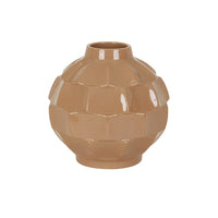 GlobeWest Hanson Bobbin Vase - Biscuit