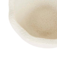 GlobeWest Hanson Eden Set of 3 Bowls - Mottled White Multi