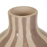 GlobeWest Hanson Hako Large Vase - Tawny Stripe