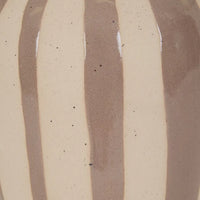 GlobeWest Hanson Hako Large Vase - Tawny Stripe