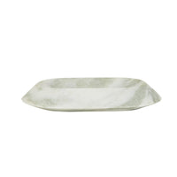 GlobeWest Rufus Bevel Oval Bowl Small - Green Onyx