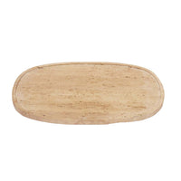 GlobeWest Rufus Border Tray - Travertine