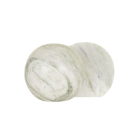 GlobeWest Rufus Bubble Set of 2 Bookends - Green Onyx