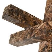 GlobeWest Rufus Converge Sculpture - Emperador