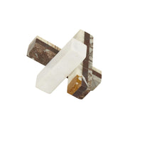 GlobeWest Rufus Converge Sculpture - Blush Mixed Marble
