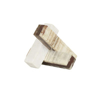 GlobeWest Rufus Converge Sculpture - Blush Mixed Marble