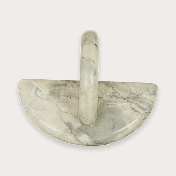 GlobeWest Rufus Curve Sculpture - Rainforest Marble