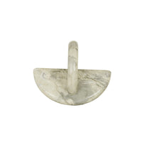 GlobeWest Rufus Curve Sculpture - Rainforest Marble