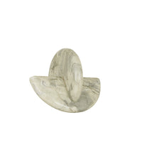 GlobeWest Rufus Curve Sculpture - Rainforest Marble
