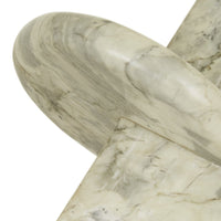 GlobeWest Rufus Curve Sculpture - Rainforest Marble