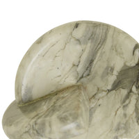 GlobeWest Rufus Curve Sculpture - Rainforest Marble