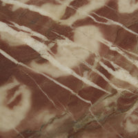 GlobeWest Rufus Dasha Footed Bowl - Dusty Rose Marble