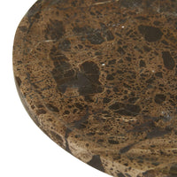 GlobeWest Rufus Dasha Footed Bowl - Emperador