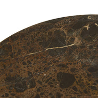 GlobeWest Rufus Dasha Footed Bowl - Emperador