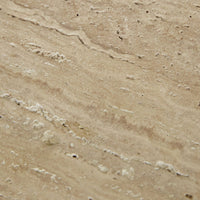 GlobeWest Rufus Dasha Footed Bowl - Travertine