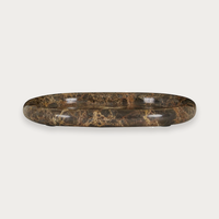 GlobeWest Rufus Float Oval Tray - Emperador
