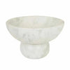 GlobeWest Rufus Indra Goblet Bowl in polished green onyx marble with modern handcrafted design