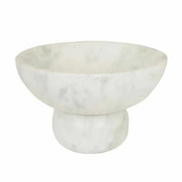 GlobeWest Rufus Indra Goblet Bowl in polished green onyx marble with modern handcrafted design