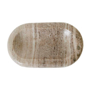 GlobeWest Rufus Indra Bowl - Oat Marble