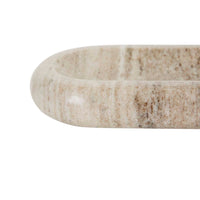 GlobeWest Rufus Indra Bowl - Oat Marble